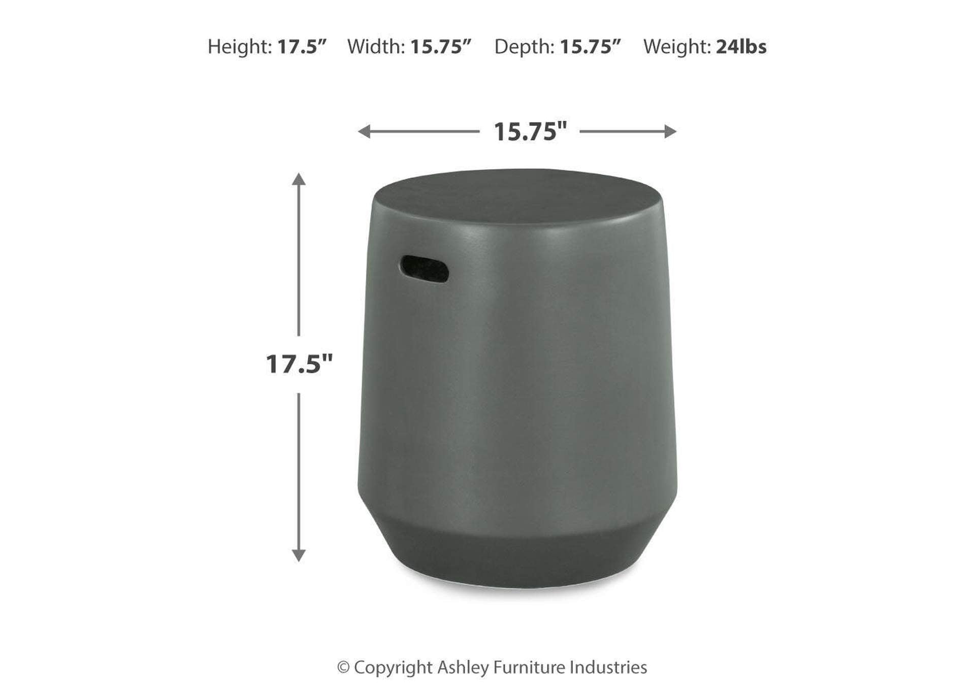 Kalmunds Stool dimensions