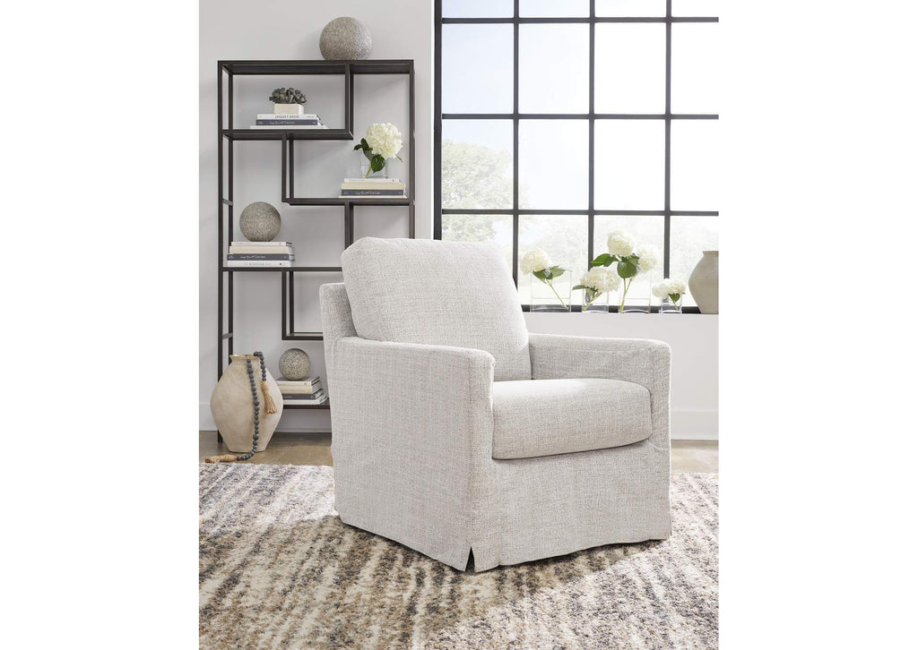 Nenana Next-Gen Nuvella Swivel Glider Accent Chair