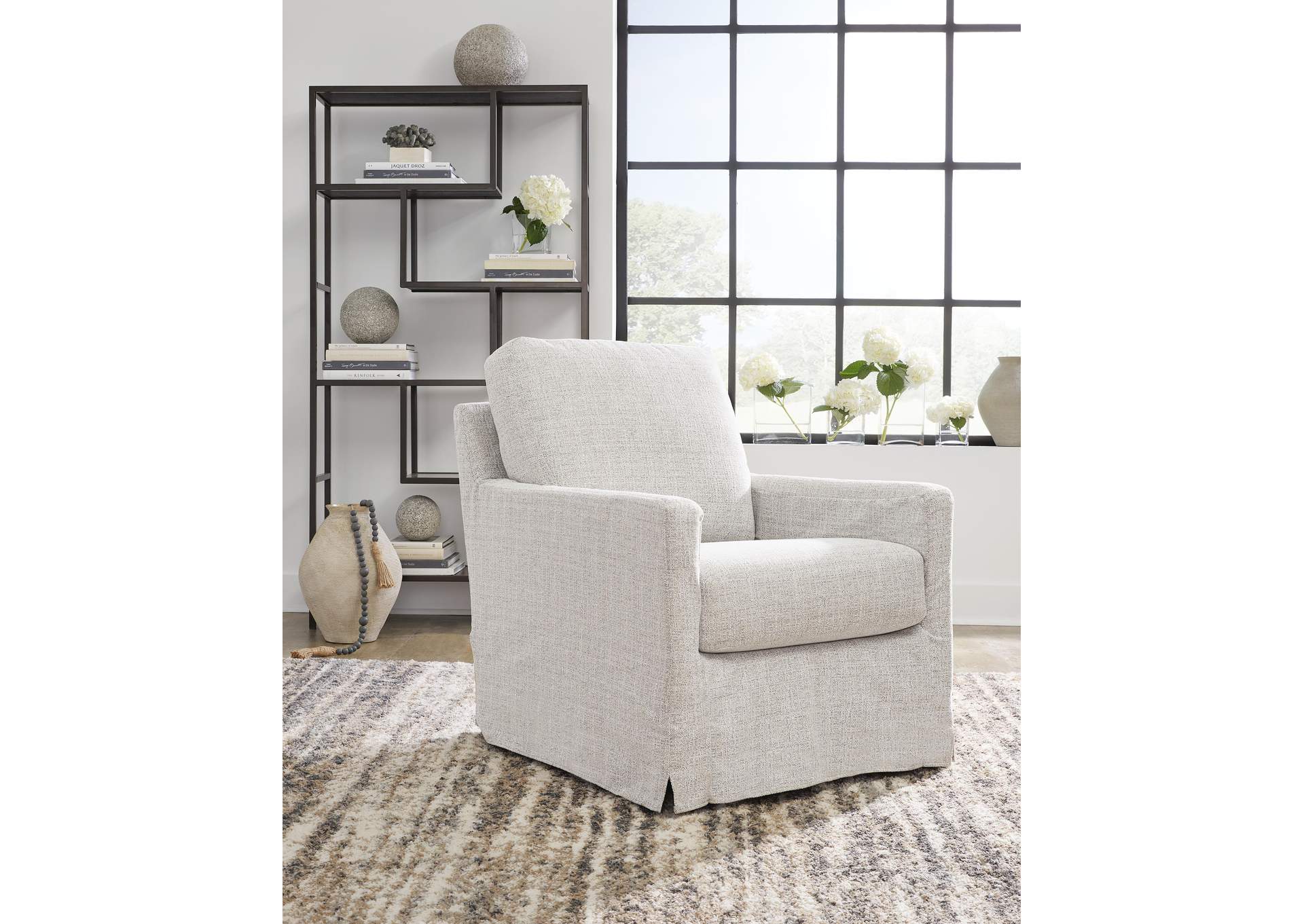 Nenana Next-Gen Nuvella Swivel Glider Accent Chair