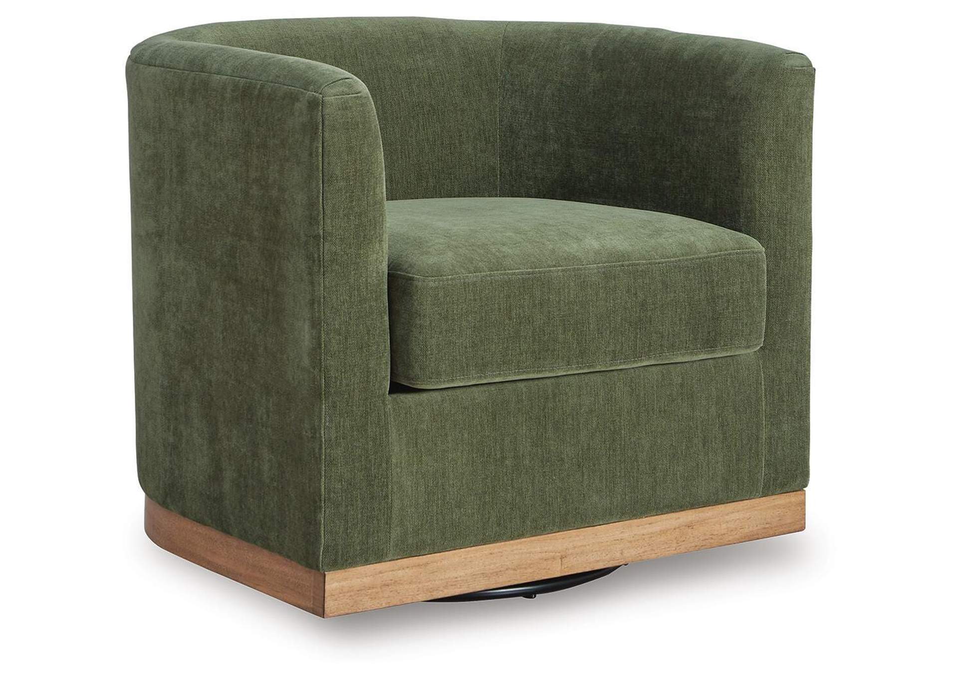 Jersonlow Swivel Accent Chair angled view