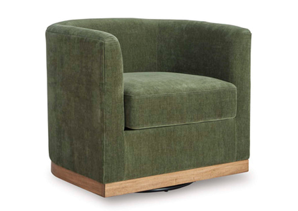 Jersonlow Swivel Accent Chair angled view