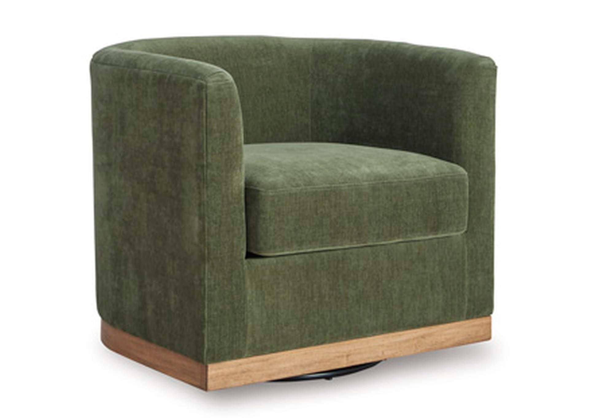 Jersonlow Swivel Accent Chair angled view