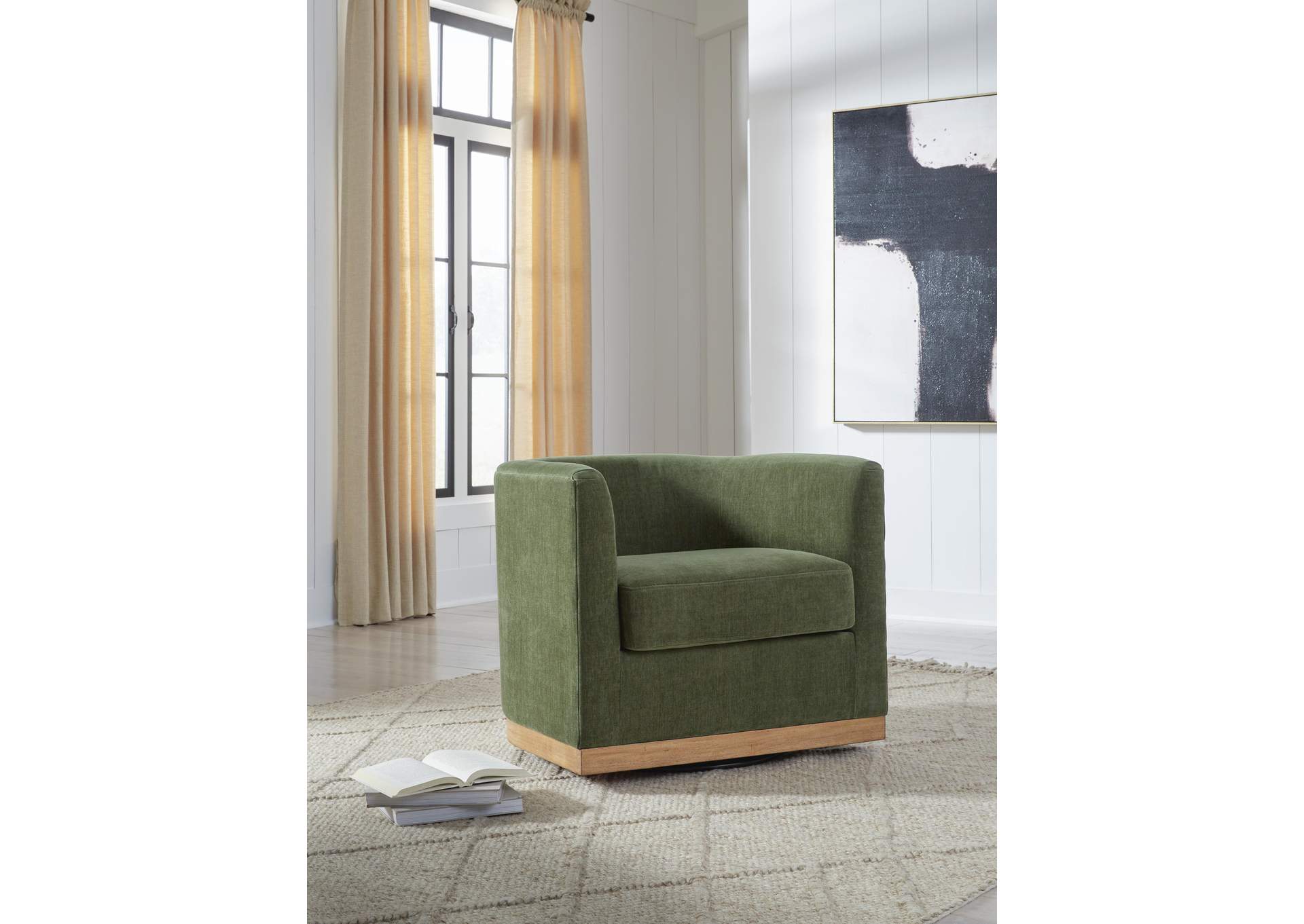 Jersonlow Swivel Accent Chair