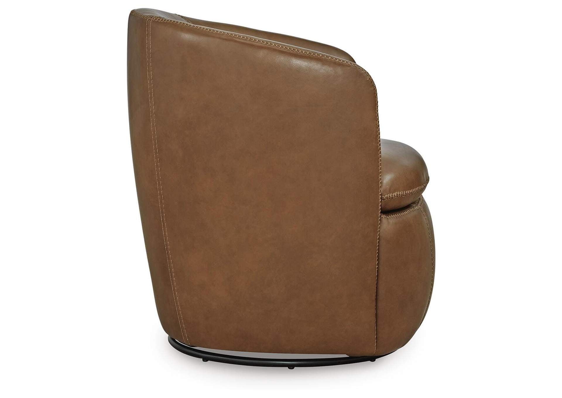 Kierreys Swivel Accent Chair side view