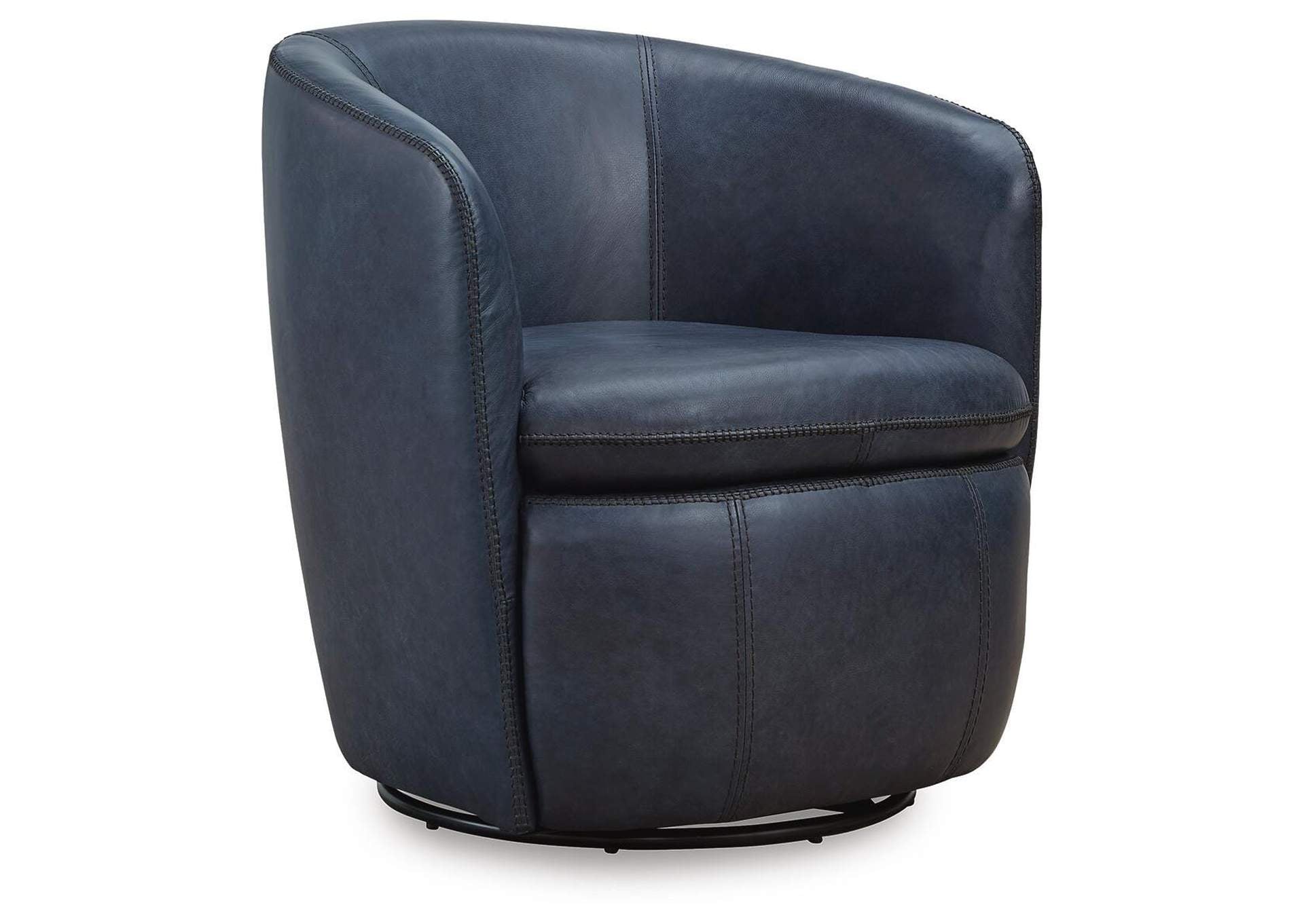 Kierreys Swivel Accent Chair angled view