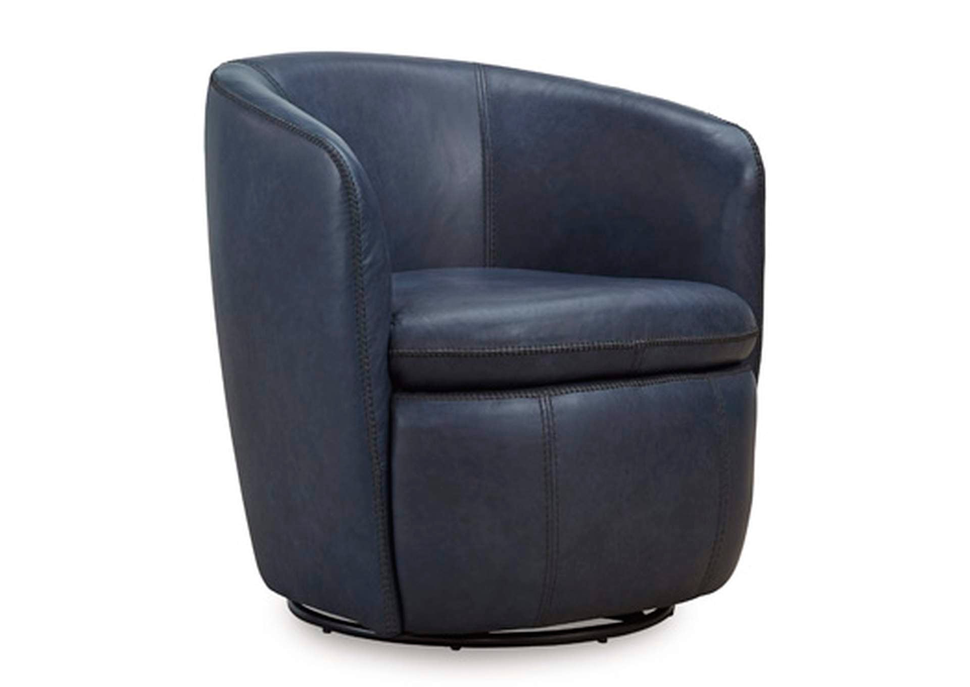 Kierreys Swivel Accent Chair angled view