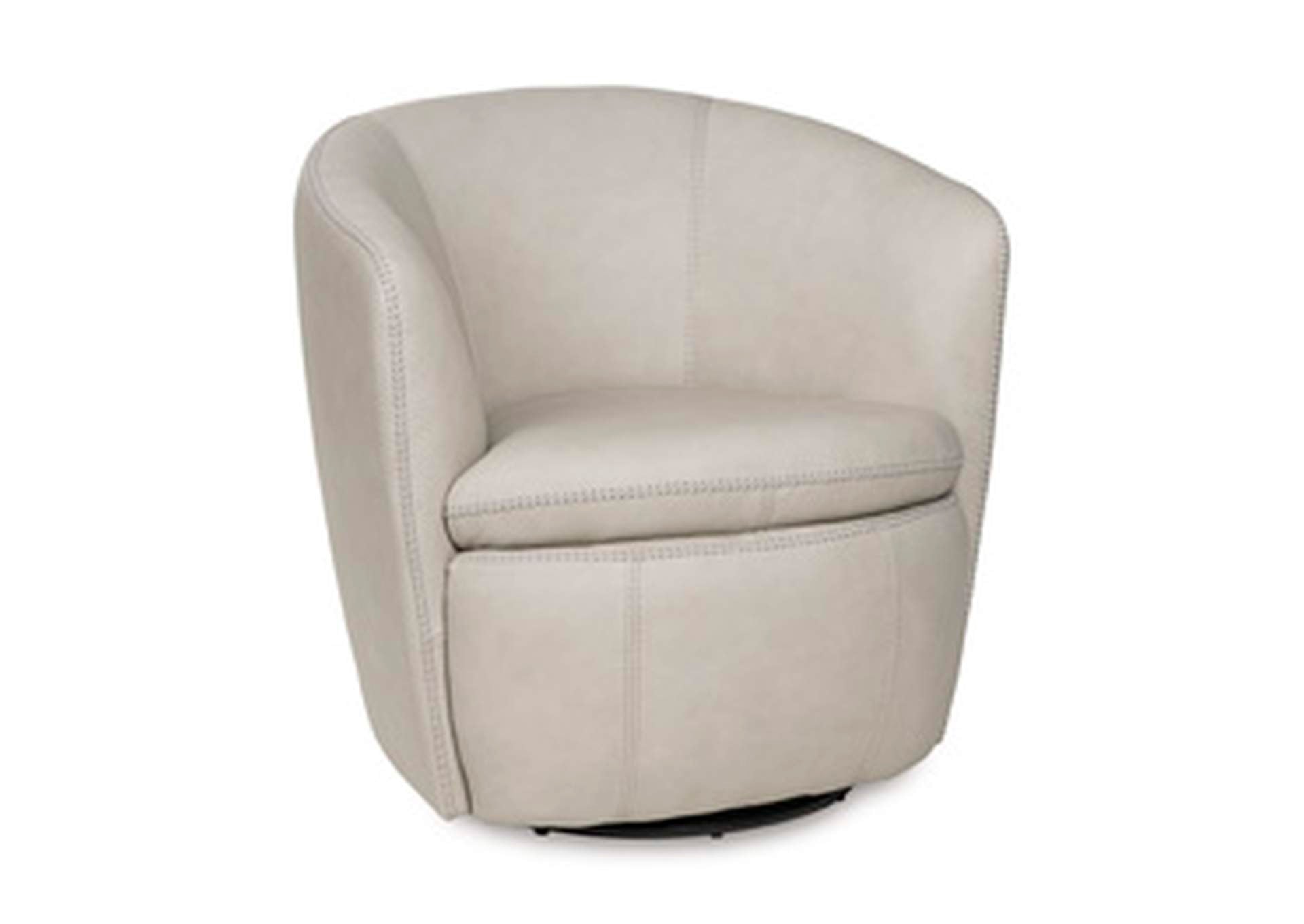 Kierreys Swivel Accent Chair angled view