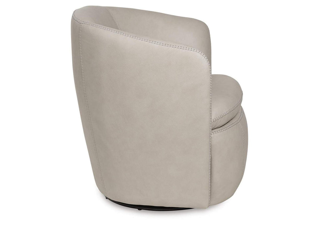Kierreys Swivel Accent Chair side view