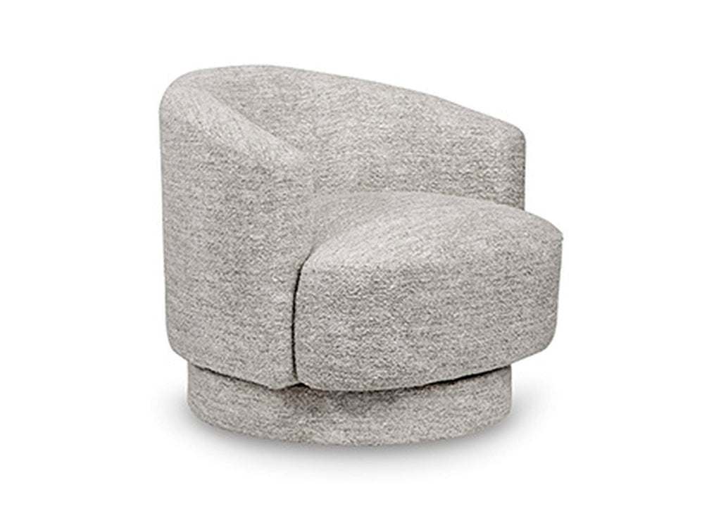 Wardsor Swivel Accent Chair angled view
