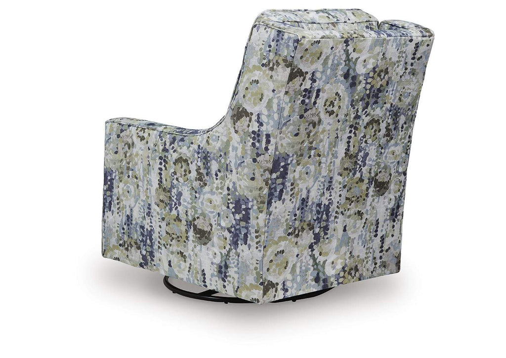 Dustinford Swivel Glider Accent Chair