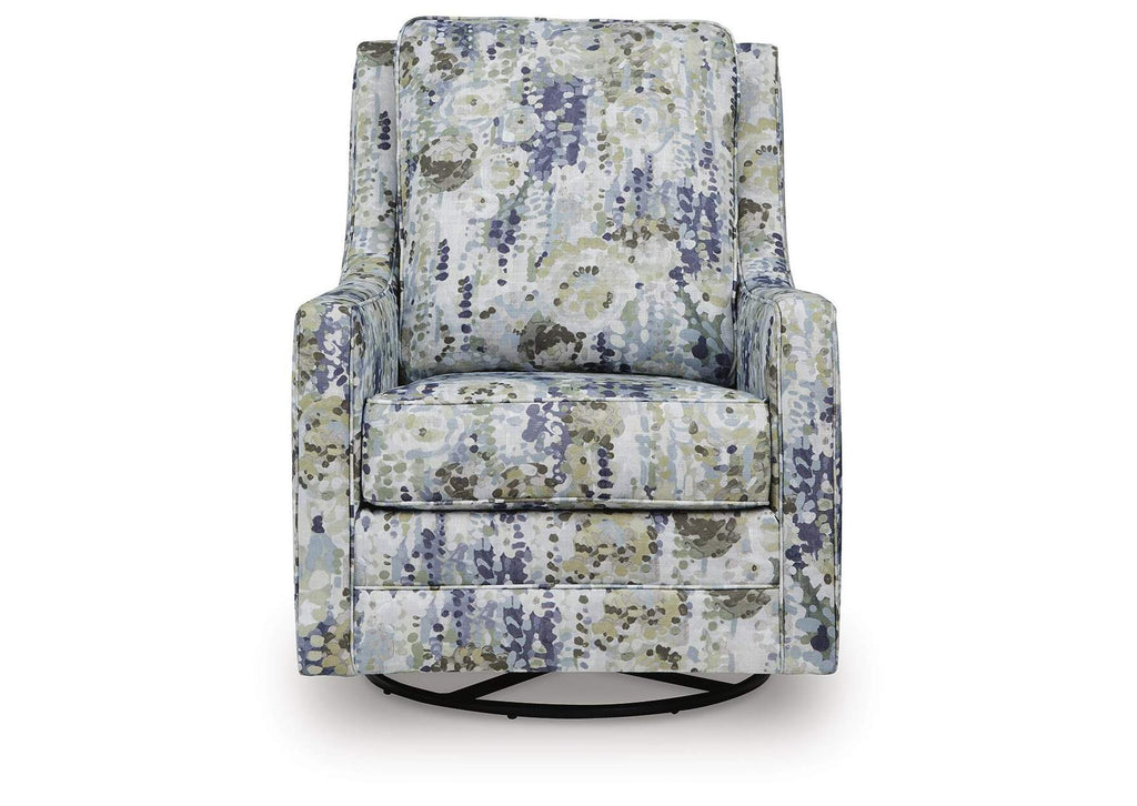 Dustinford Swivel Glider Accent Chair