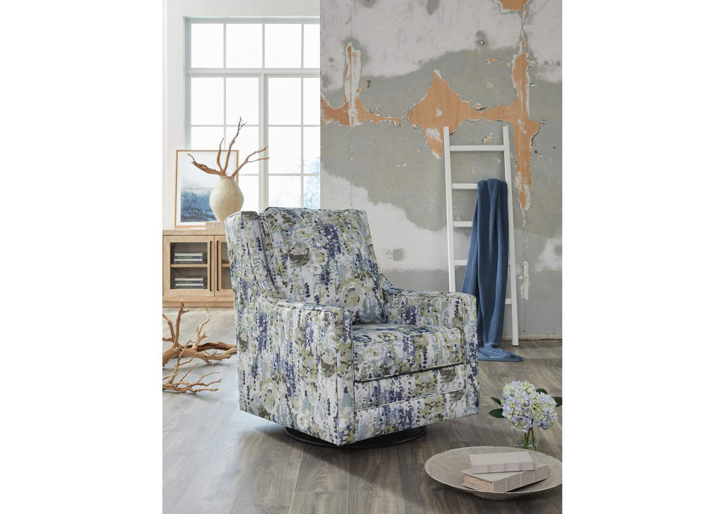 Dustinford Swivel Glider Accent Chair