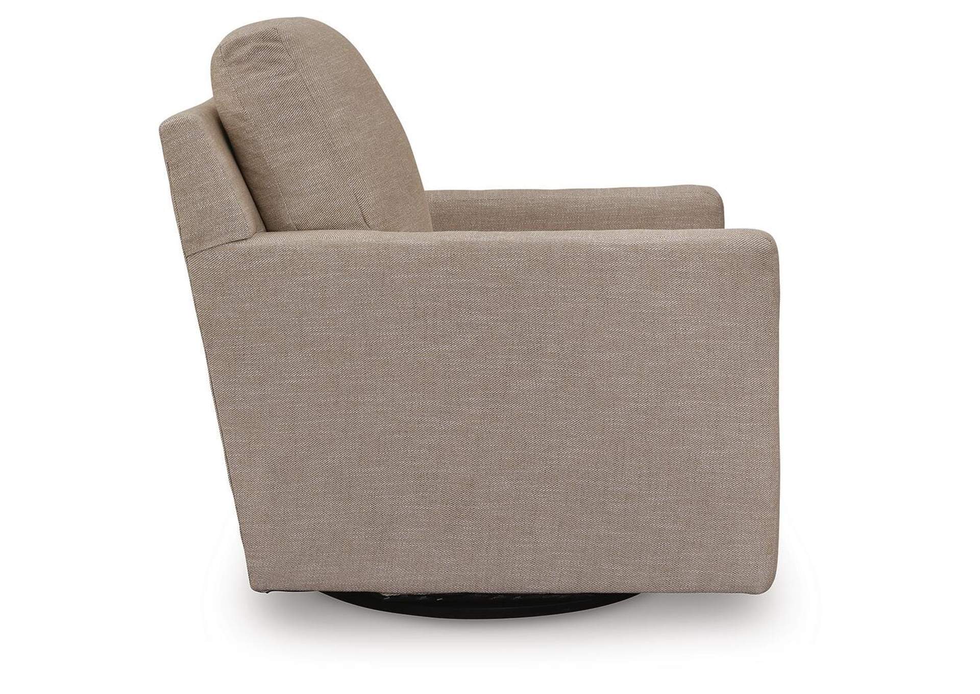 Freybourne Next-Gen Nuvella Swivel Accent Chair side view