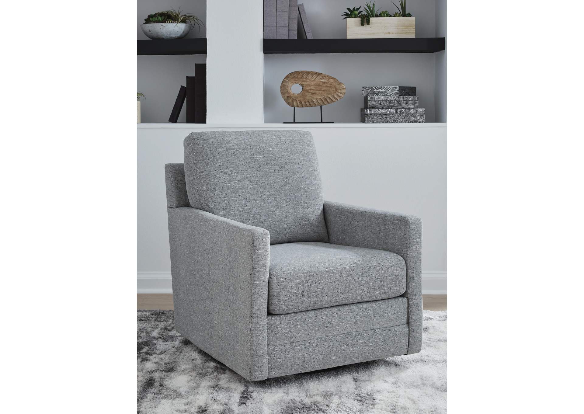 Freybourne Next-Gen Nuvella Swivel Accent Chair