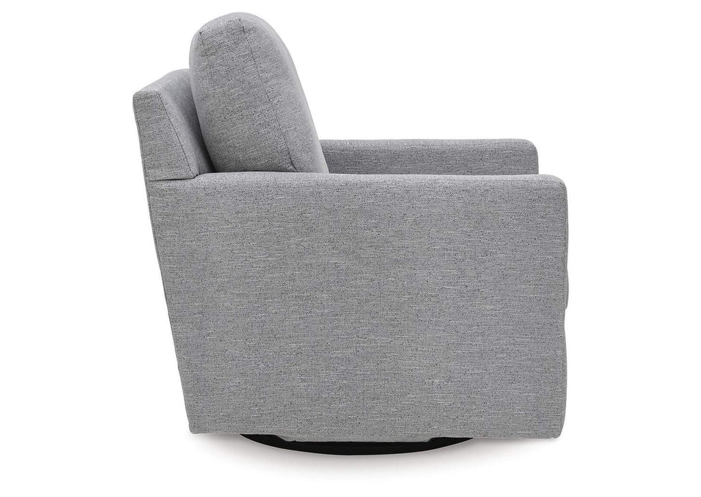 Freybourne Next-Gen Nuvella Swivel Accent Chair side view