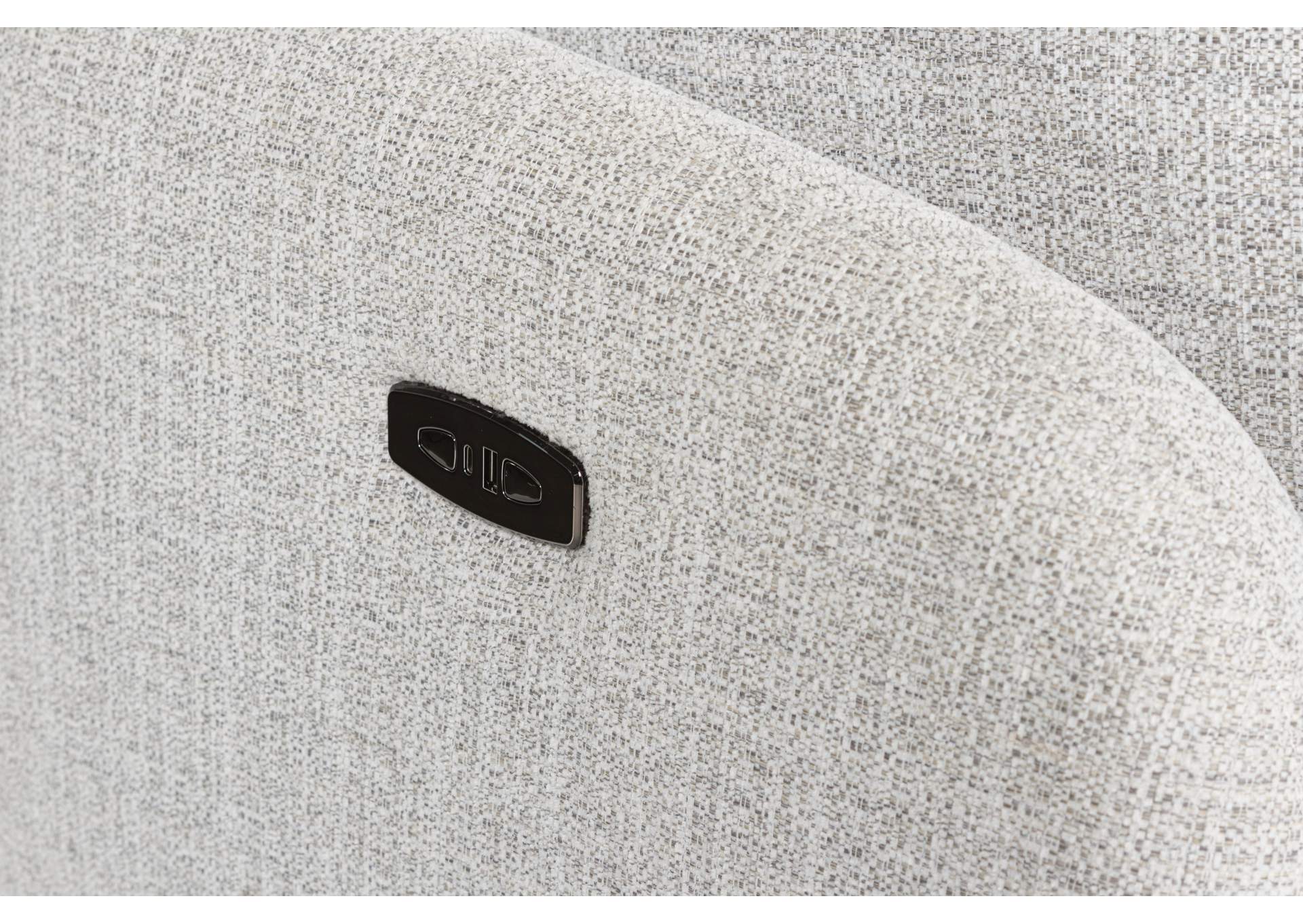 Alainmont Next-Gen Nuvella Swivel Power Recliner detail