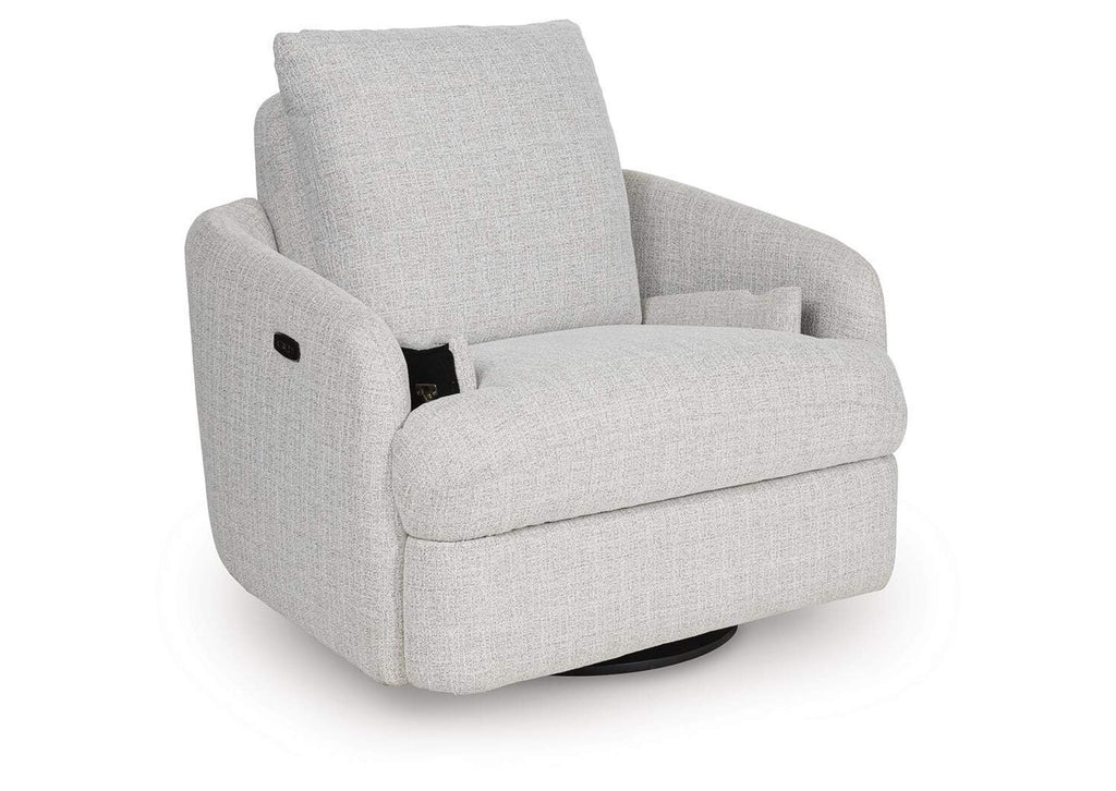 Alainmont Next-Gen Nuvella Swivel Power Recliner