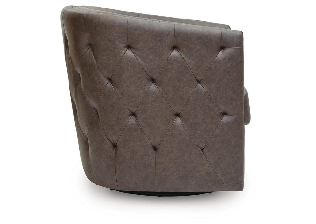 Brentlow Swivel Accent Chair side view