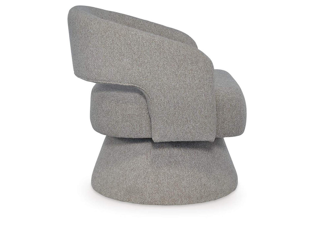 Nashkins Swivel Accent Chair side view