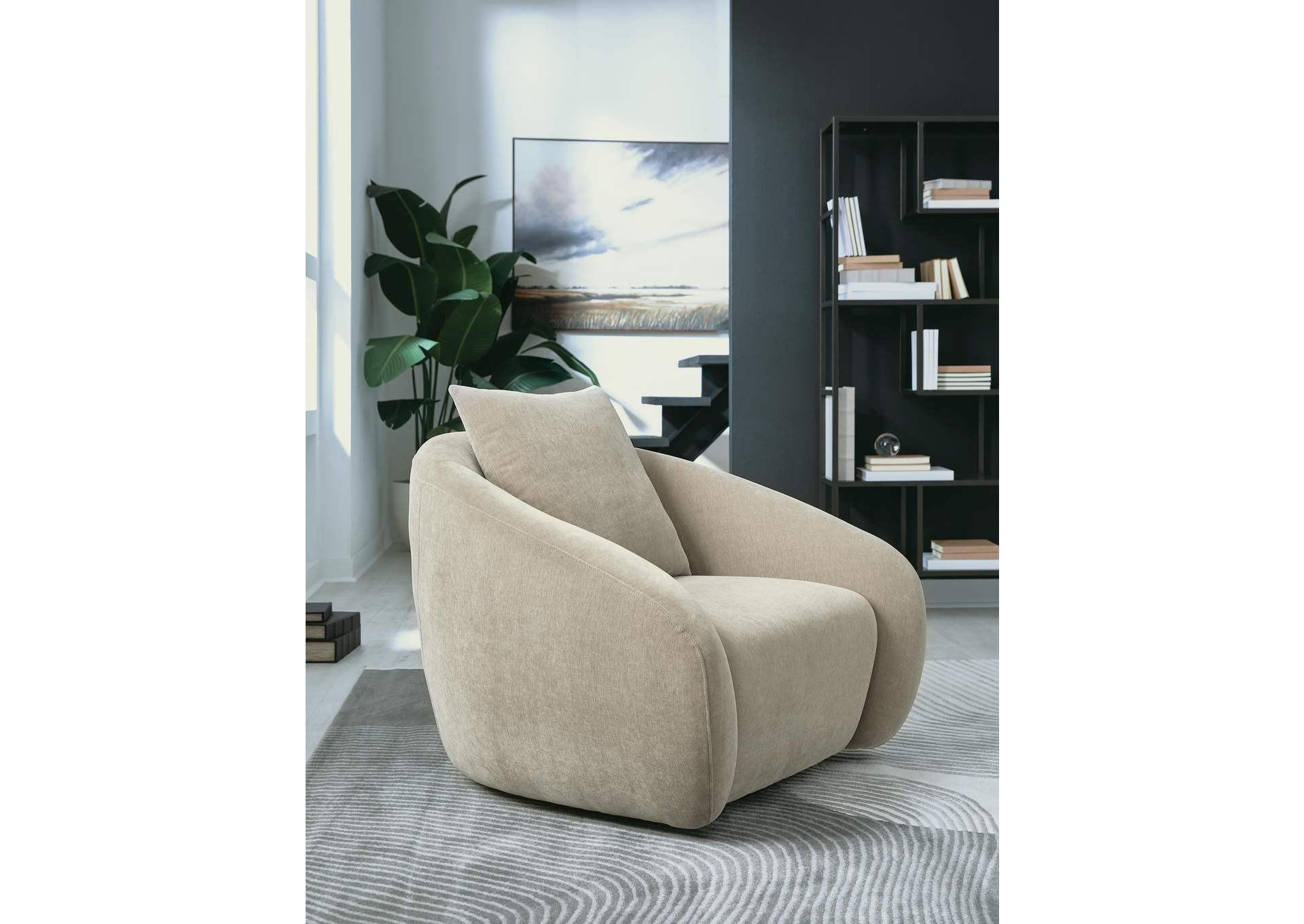 Yahya Swivel Accent Chair