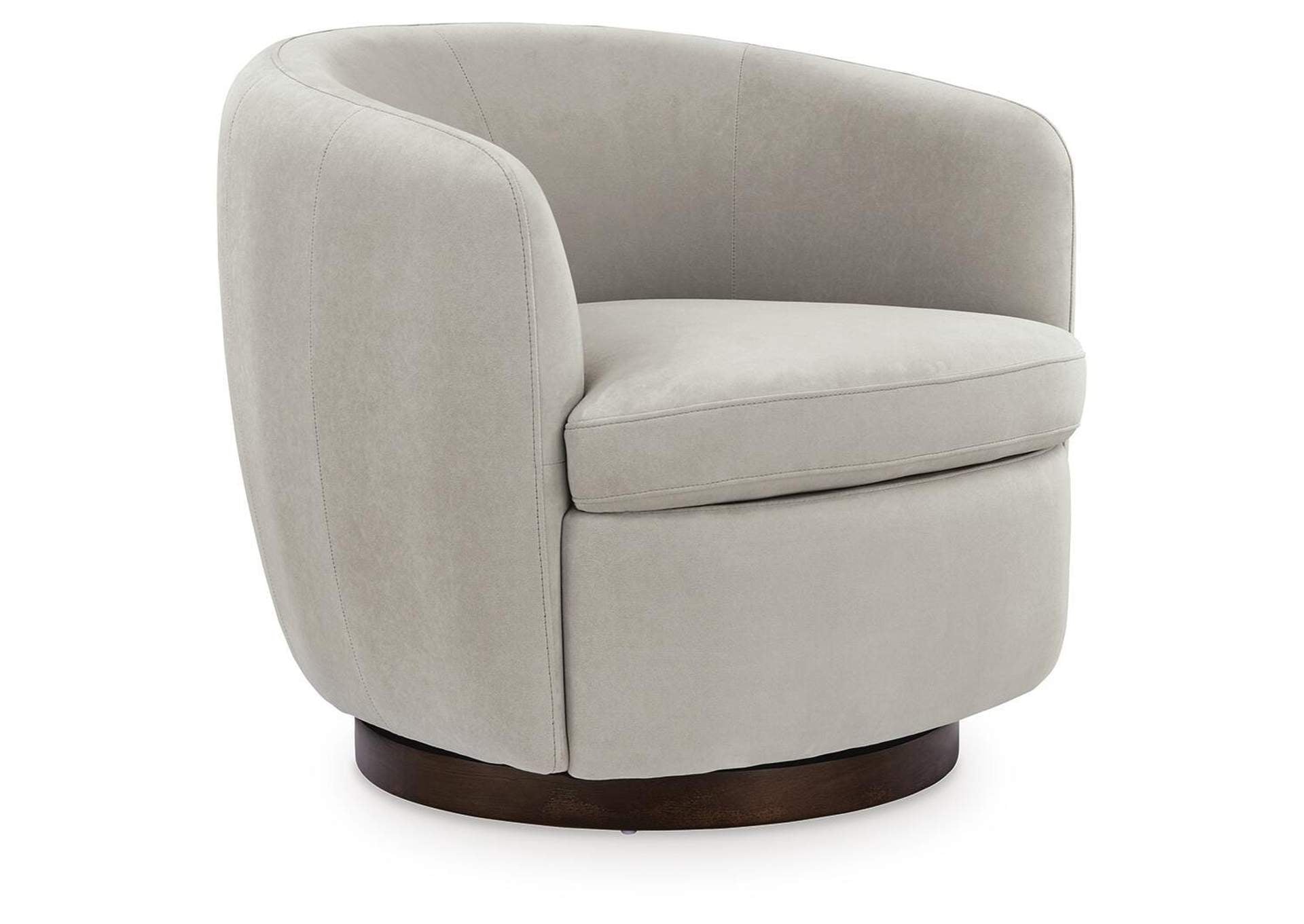 Annbury Swivel Accent Chair angled view
