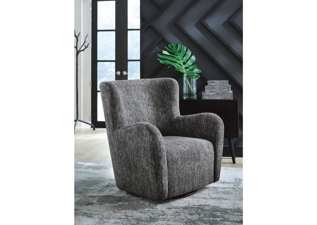 Rowenburg Swivel Glider Accent Chair