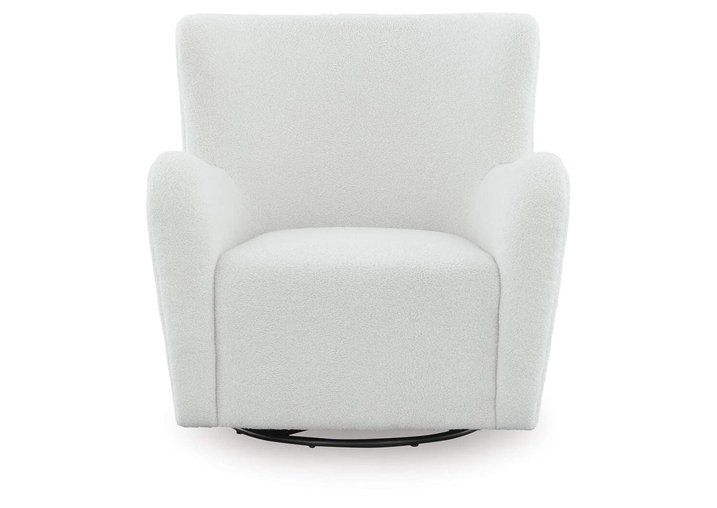 Rowenburg Swivel Glider Accent Chair