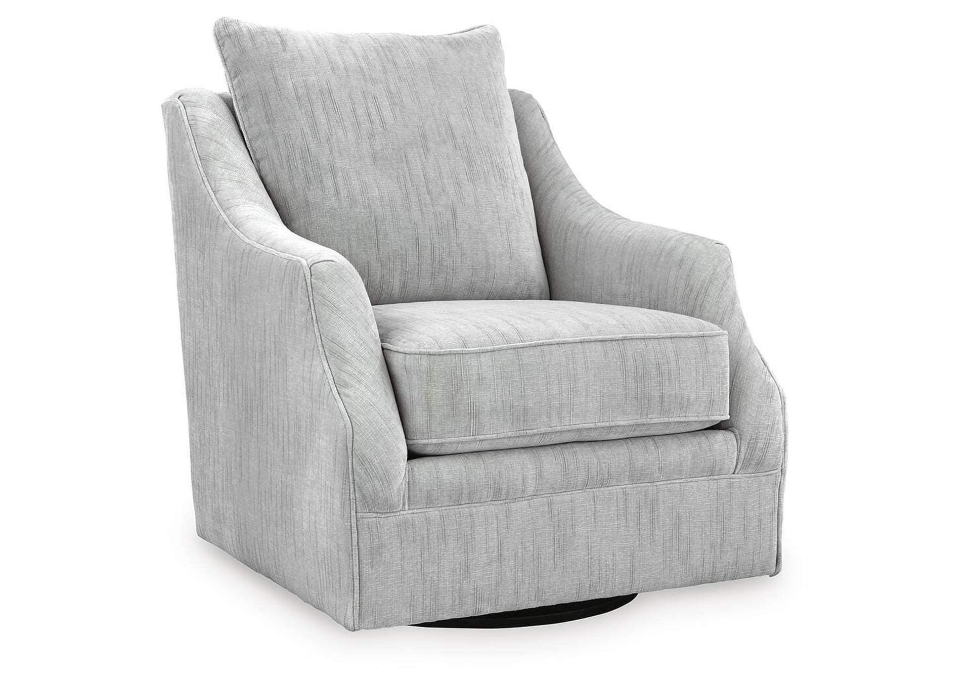 Gubbins Swivel Accent Chair angled view