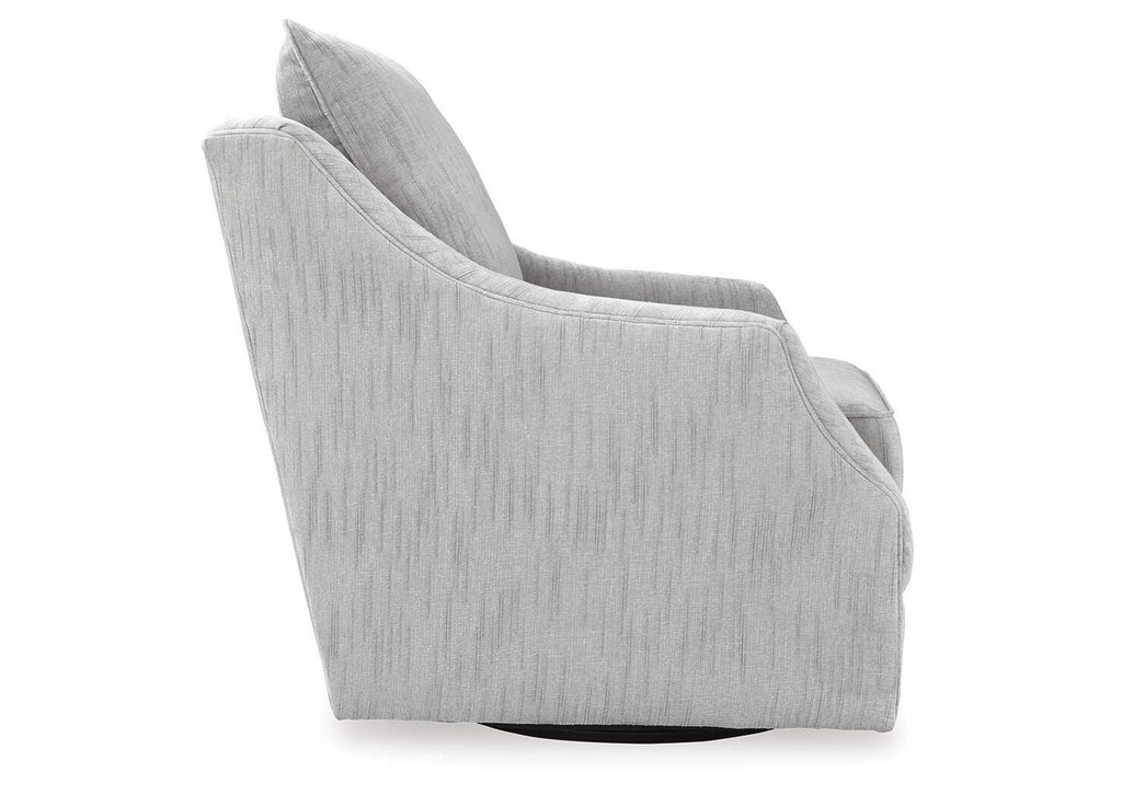 Gubbins Swivel Accent Chair side view