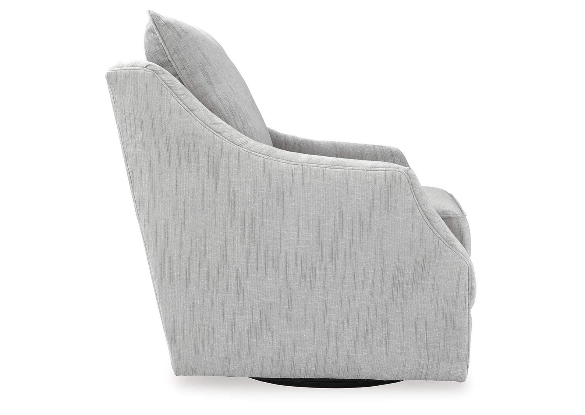 Gubbins Swivel Accent Chair side view