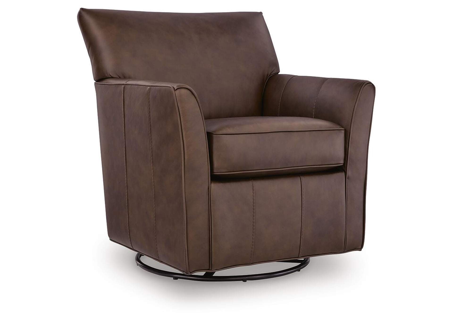 Braydunn Swivel Glider Accent Chair angled view