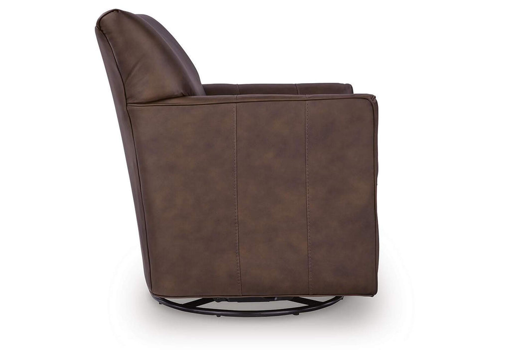 Braydunn Swivel Glider Accent Chair side view