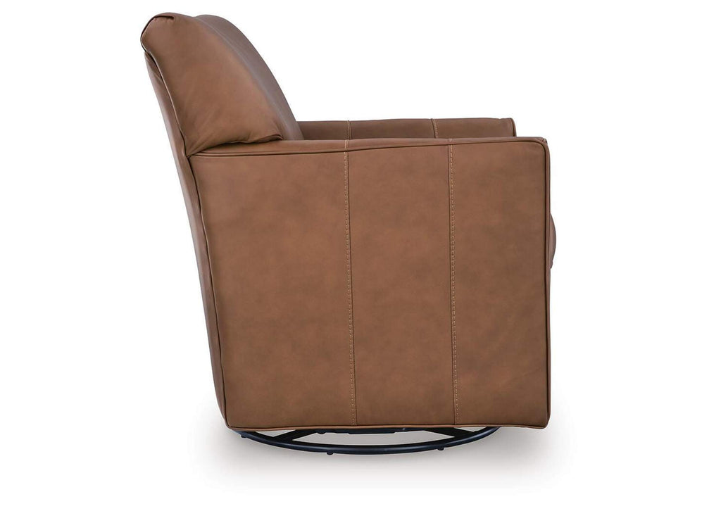 Braydunn Swivel Glider Accent Chair side view