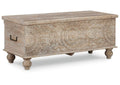 Fossil Ridge Storage Bench