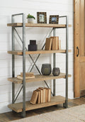Forestmin Bookcase in Brown/Black
