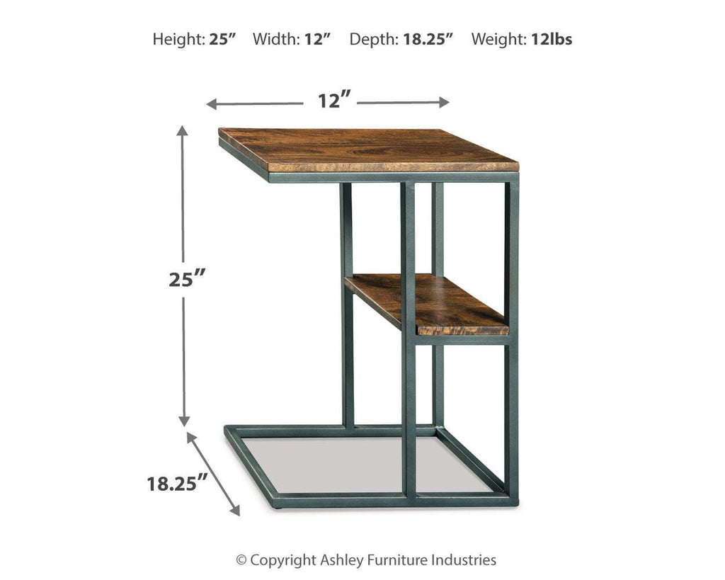 Forestmin Accent Table in Natural/Black, alternate view 4