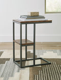 Forestmin Accent Table in Natural/Black