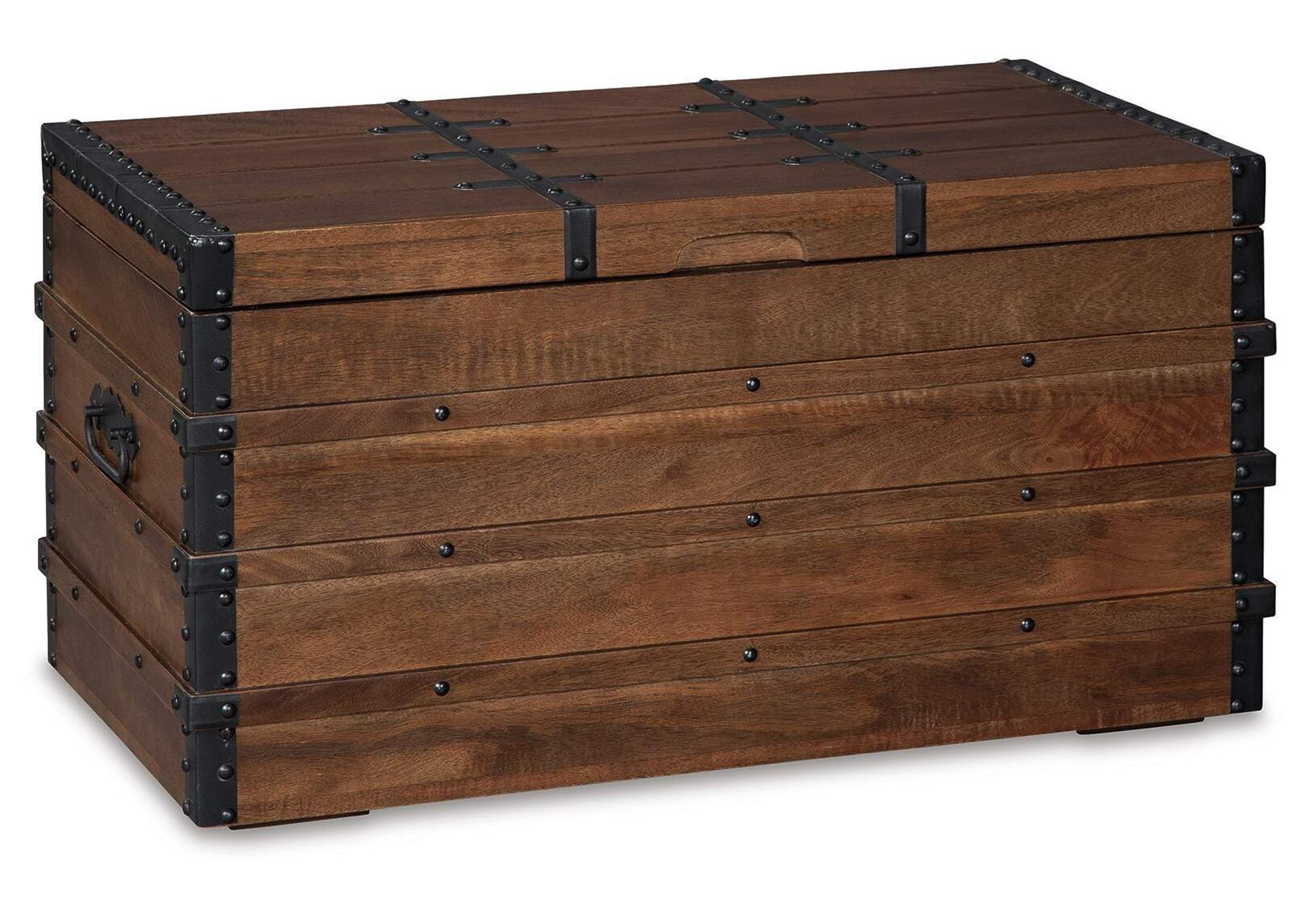 Kettleby Storage Trunk angled view