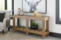Susandeer Sofa/Console Table in Brown