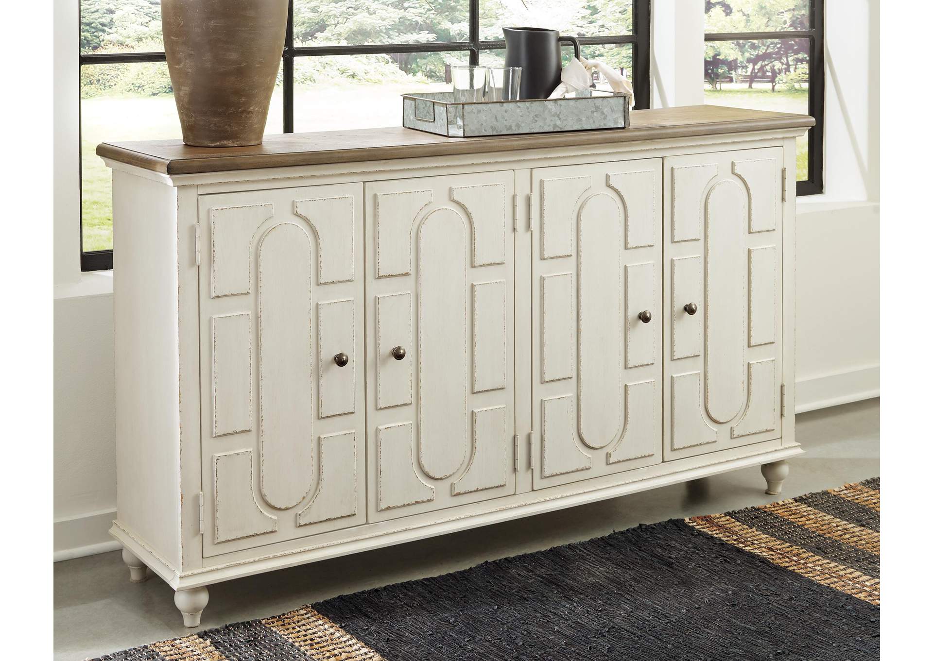 Roranville Accent Cabinet room view