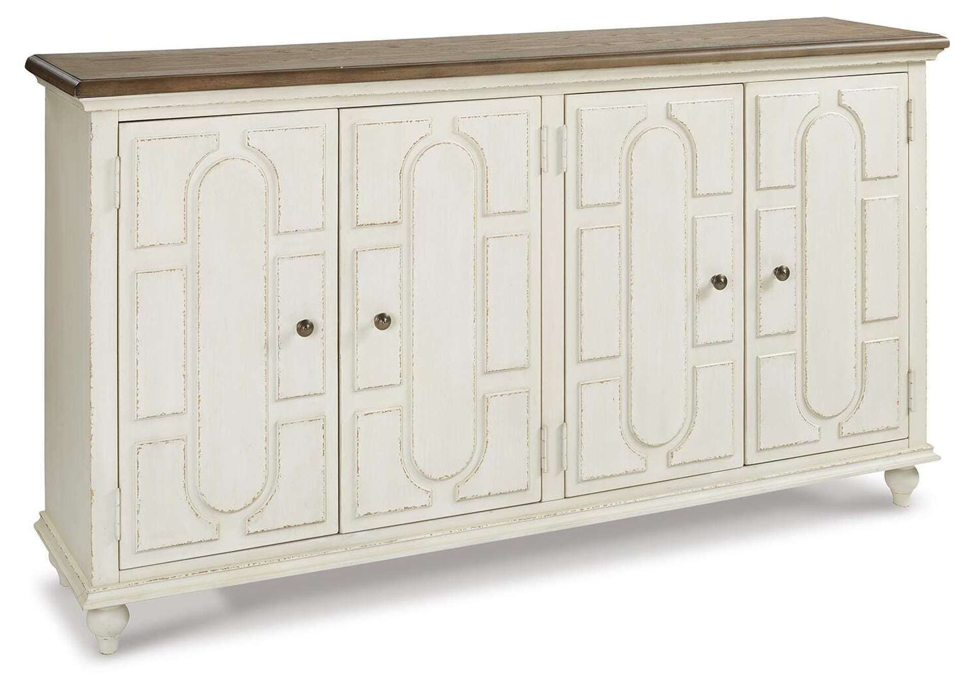 Roranville Accent Cabinet angled view