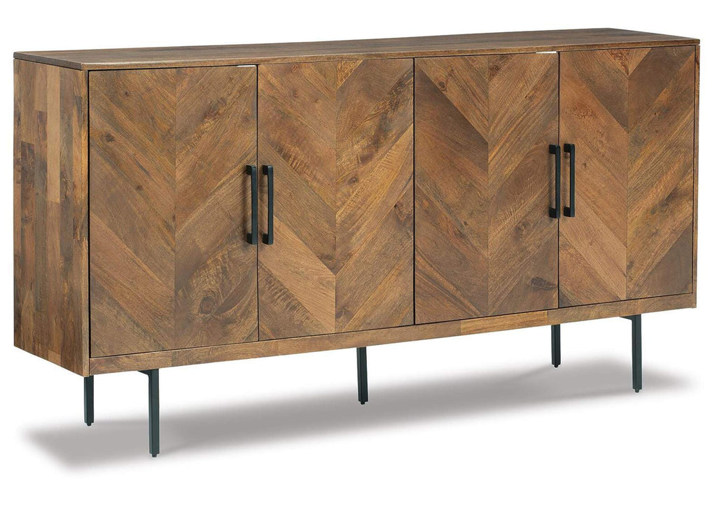 Prattville Accent Cabinet angled view