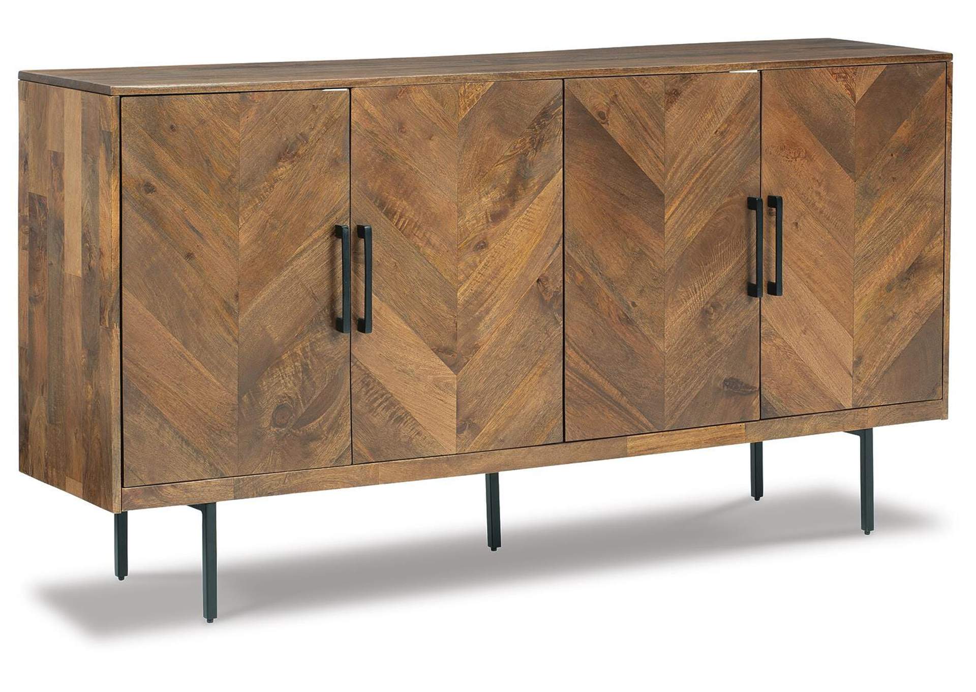 Prattville Accent Cabinet angled view