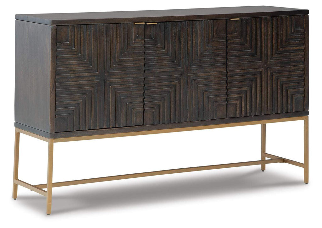 Elinmore Accent Cabinet angled view