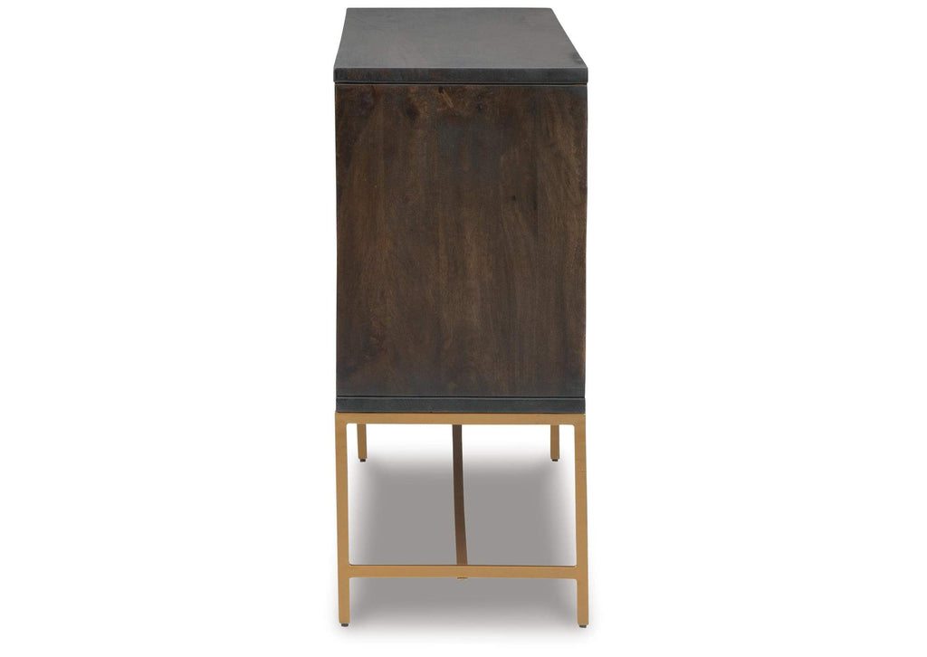Elinmore Accent Cabinet side view