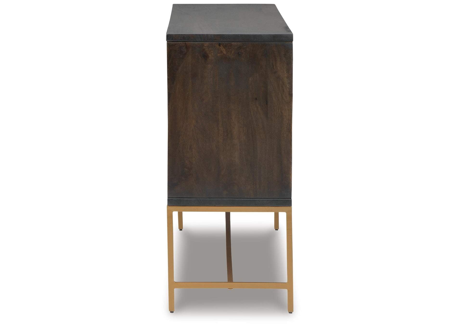 Elinmore Accent Cabinet side view
