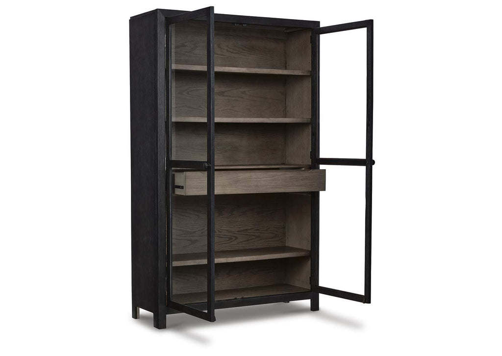 Lenston Accent Cabinet angled view