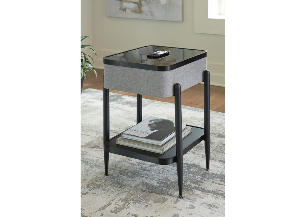 Jorvalee Accent Table with Speaker