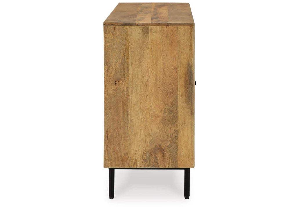 Cadewick Accent Cabinet side view
