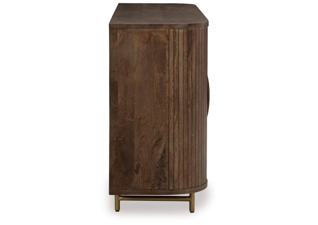 Amickly Accent Cabinet side view